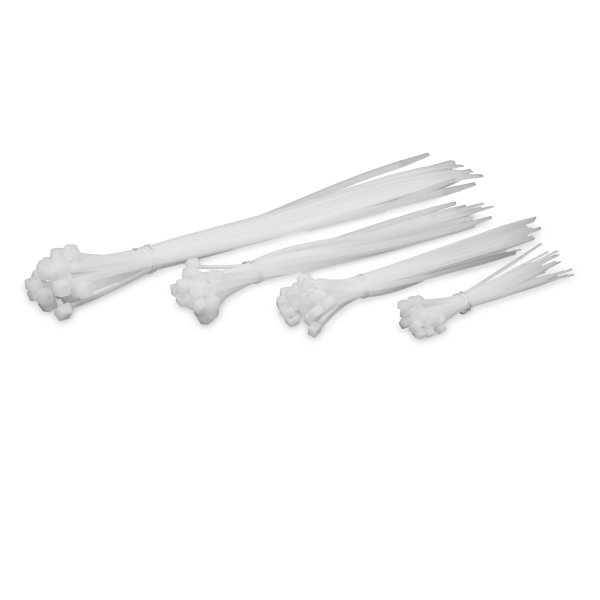 Kabelband - 100/150/200/300 mm, Klar, 100 st.