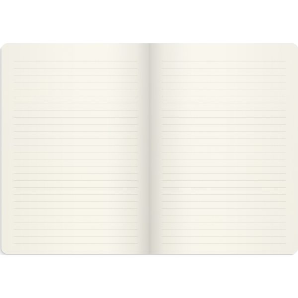 Burde Deluxe Anteckningsbok A5 | Linj. | Butterfly