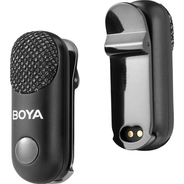 Boya Mikrofon Transformator, USB-C, 3,5 mm, svart