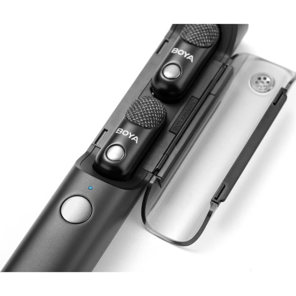 Boya Mikrofon Transformator, USB-C, 3,5 mm, svart