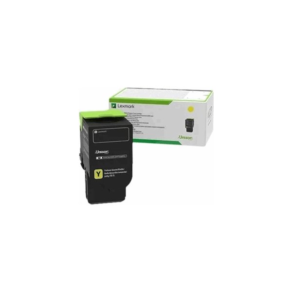 Lexmark CS421 lasertoner, gul, 5000 sidor