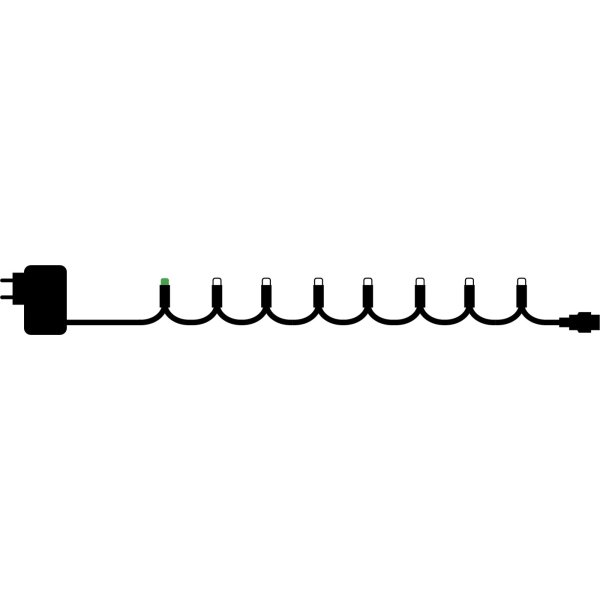Top-Line Energy Ljusslinga Startset, 50 LED, 5 m