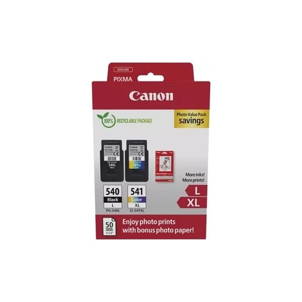 Canon PG-540/CL-541XL Bläckpatroner, flerpack