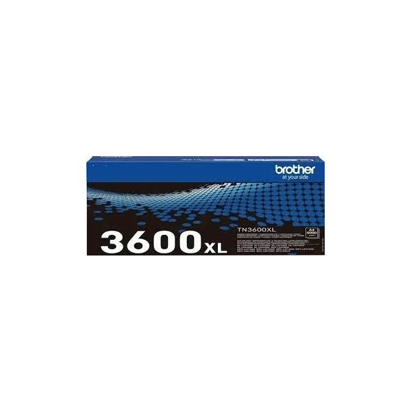 Brother TN3600XL Lasertoner, svart, 6.000 sidor