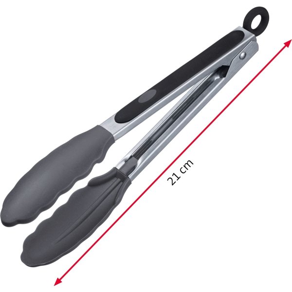 Westmark kökstång med lås, 21 cm, stål/silikon