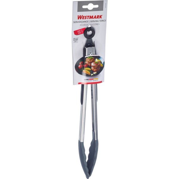 Westmark kökstång med lås, 34 cm, stål/silikon
