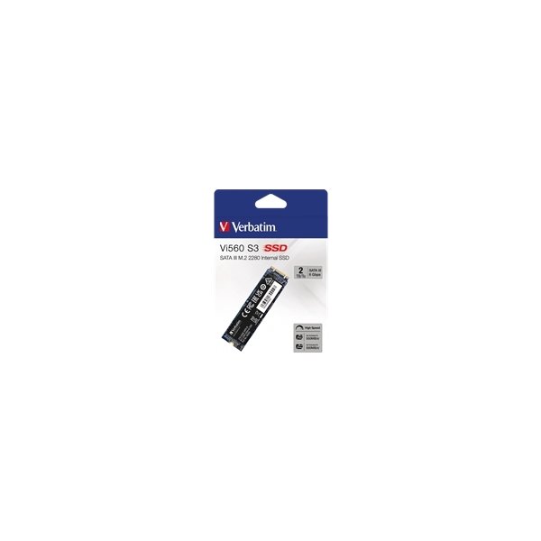 Verbatim Vi560 Internal SATA SSD-hårddiskar, 2TB