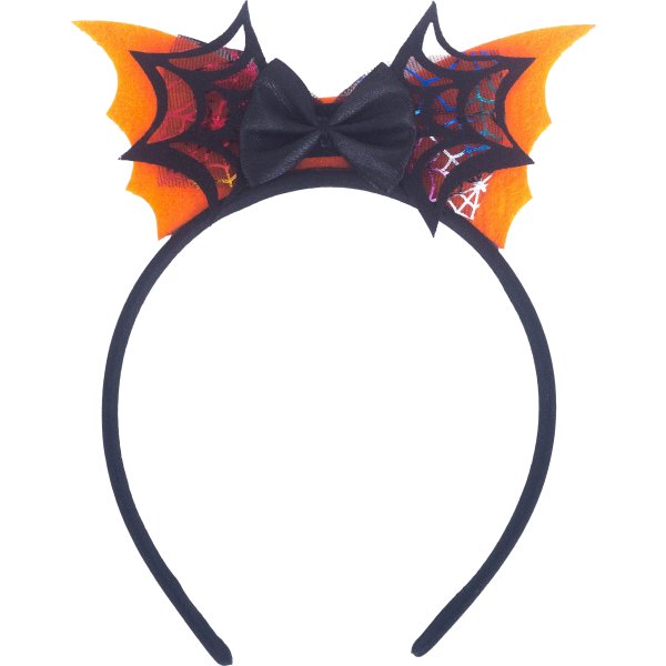 Halloween Hårband med Rosett