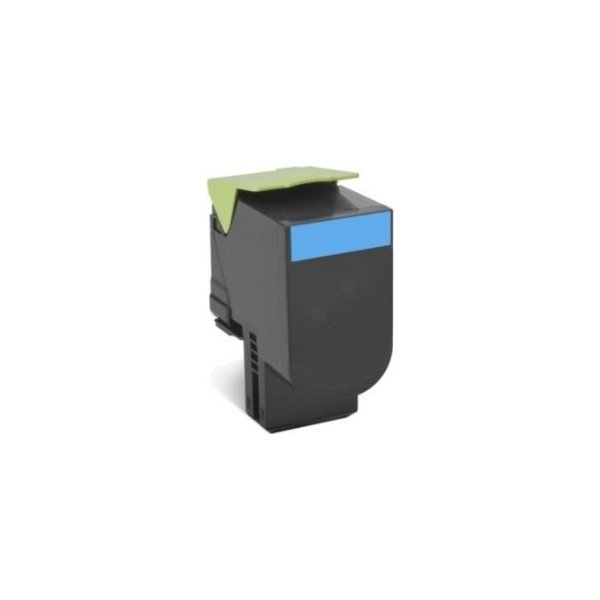 Lexmark CS510 Lasertoner, cyan, 4.000 sidor