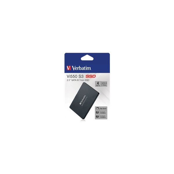 Verbatim Vi550 S3 SSD hårddisk 2.5” 7mm 4TB