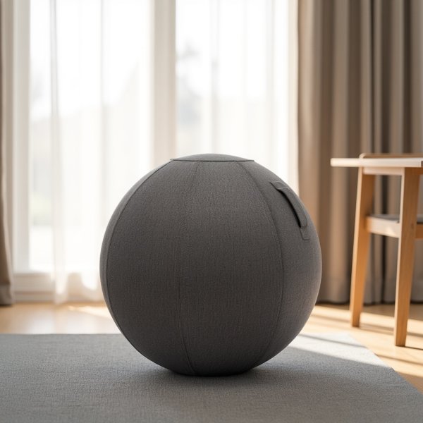 Lux balansboll 65 cm, Grå