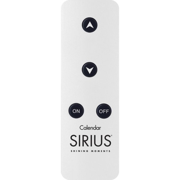 Sirius Fjärrkontroll för kalenderljus