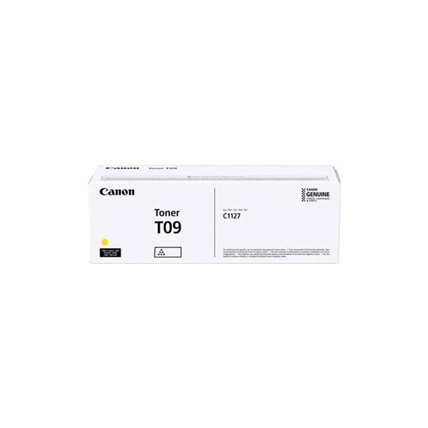 Canon T09 Lasertoner, gul, 5.900 sidor