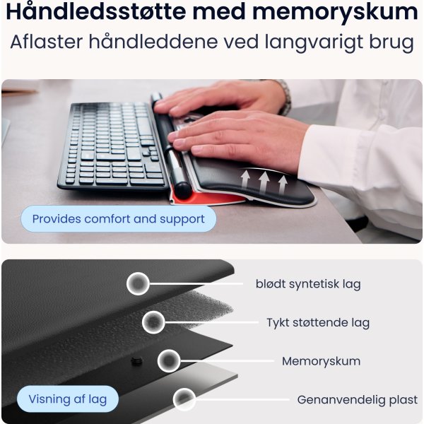 Contour Wrist rest till Balance Keyboard