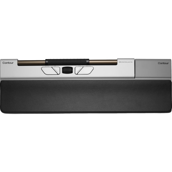 Contour RollerMouse Go med RollerMouse Go Dock