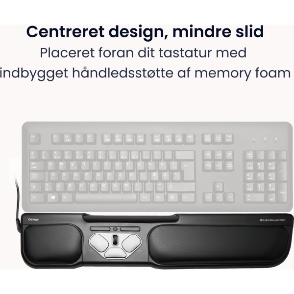 Contour RollerMouse Pro3, svart