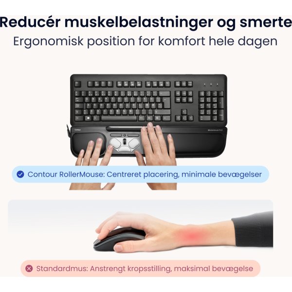 Contour RollerMouse Pro3, svart