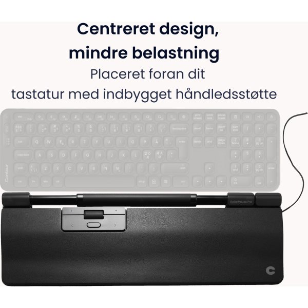 Contour RollerMouse Pro Wired Extended WR | Grå