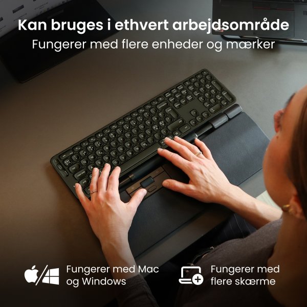 Contour RollerMouse Pro Trådlös Extended WR, läder