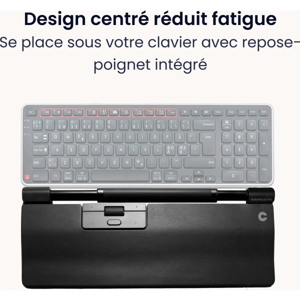 Contour RollerMouse Pro Wireless Regular WR | Grå