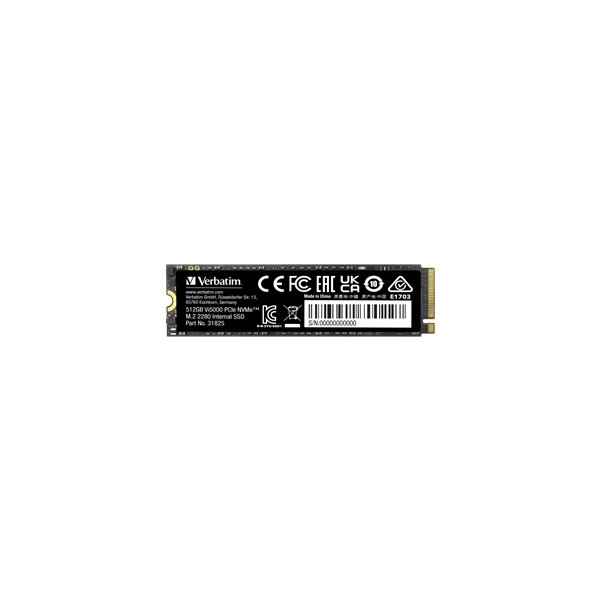 Verbatim Vi5000 Intern SSD hårddisk, 512GB