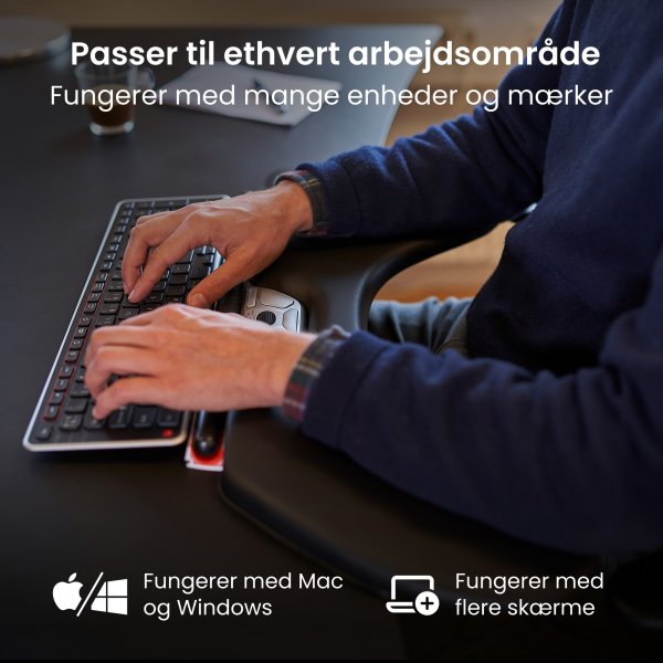 Contour RollerMouse Red Max, Trådad