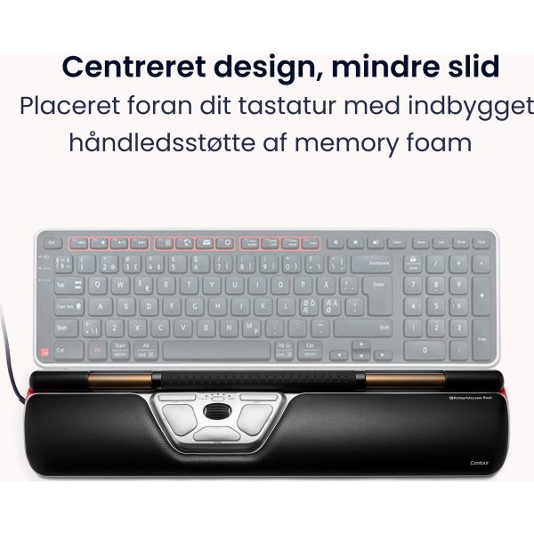 Contour RollerMouse Red, Trådbunden