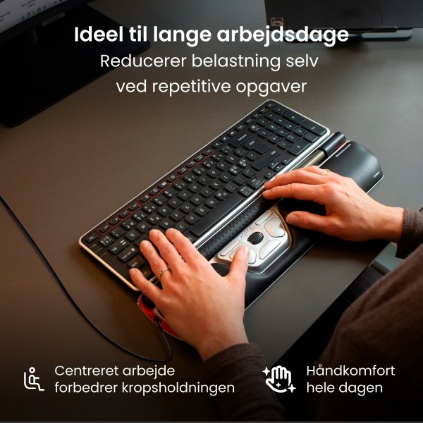 Contour RollerMouse Red, Trådbunden