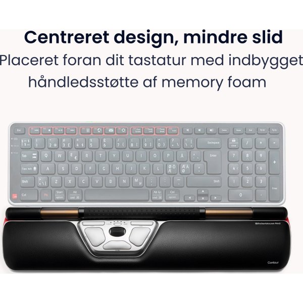 Contour RollerMouse Red, Trådlös