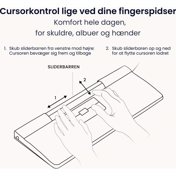 Contour SliderMouse Pro Wired Extended WR, läder