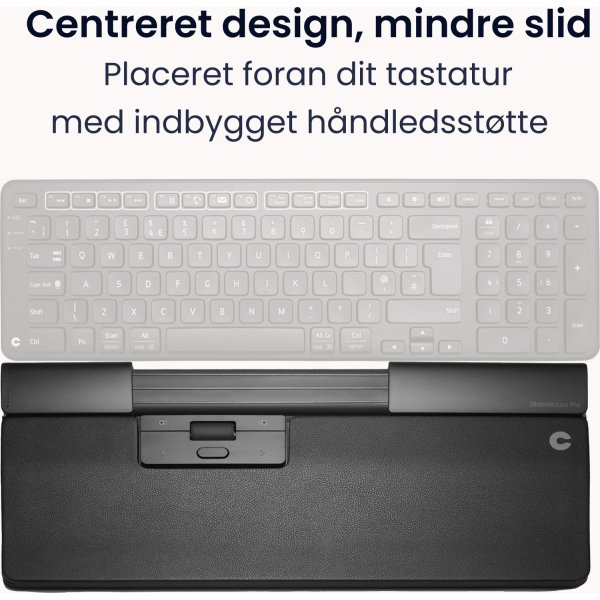 Contour SliderMouse Pro Trådlös Extended WR, läder