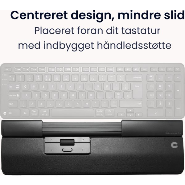 Contour SliderMouse Pro Trådlös Slim WR, läder