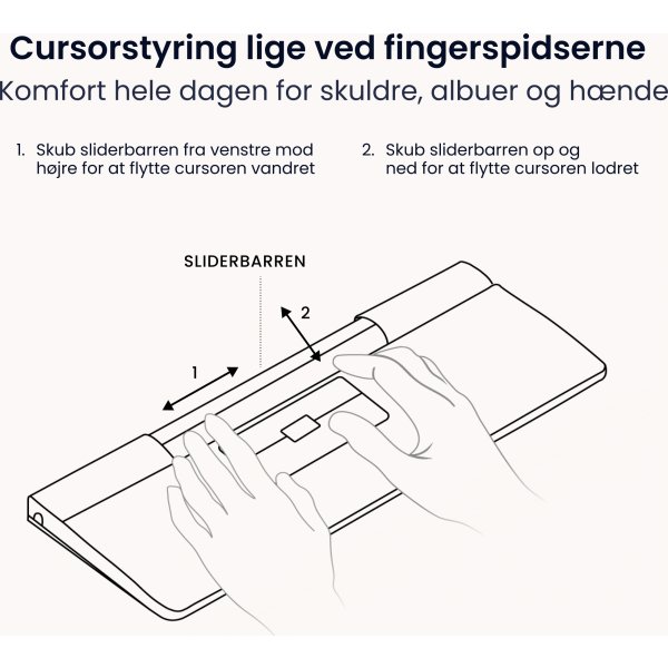 Contour SliderMouse Pro Trådlös Slim WR, läder