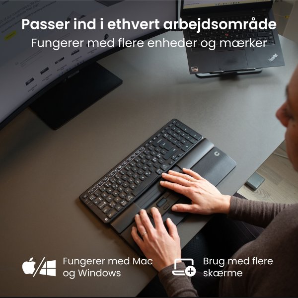 Contour SliderMouse Pro Trådlös Slim WR, läder