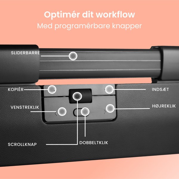 Contour SliderMouse Pro Trådlös Slim WR, läder