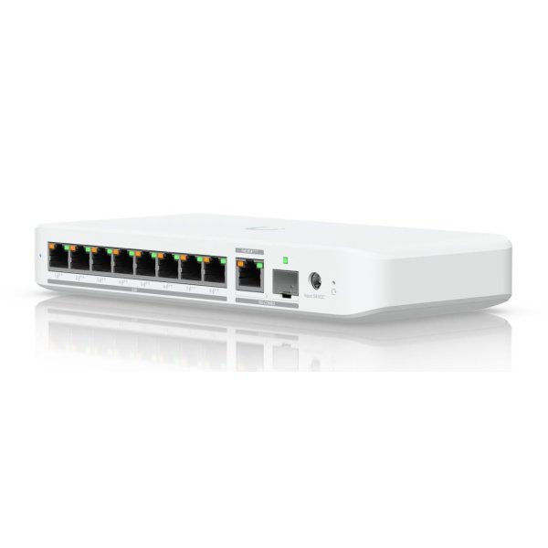 Ubiquiti UniFi USW-Flex, 8-portar, 2,5 GbE, PoE++