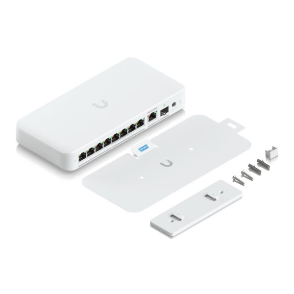 Ubiquiti UniFi USW-Flex, 8-portar, 2,5 GbE, PoE++
