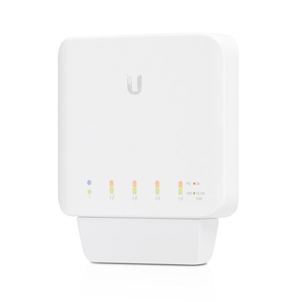Ubiquiti UniFi USW-Flex, 5-port, 46W, 3-pack, vit