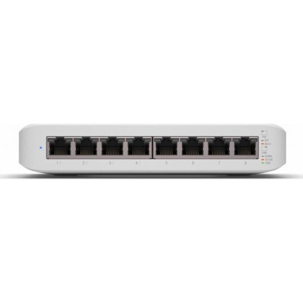 Ubiquiti UniFi Lite 8 PoE Switch, vit