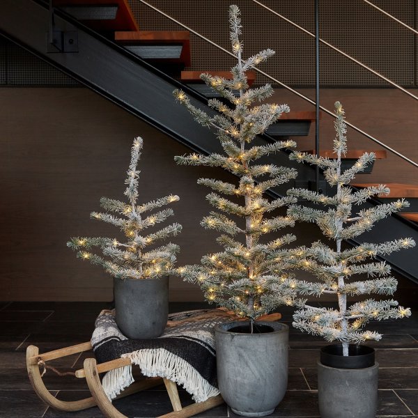 Sirius Alfred Trä, inkl. LED-ljus, H. 120 cm