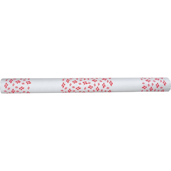 Rullduk TableSMART papper, damast, 1,2x50m, flagga
