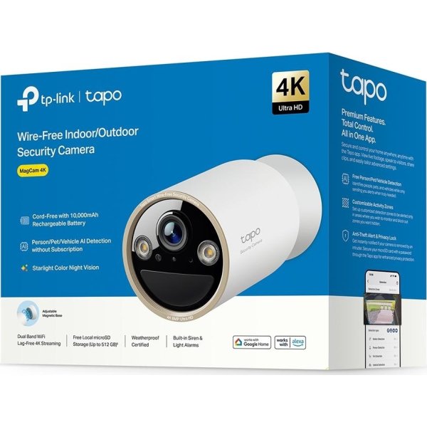TP-Link Tapo C460 säkerhetskamera Utomhus