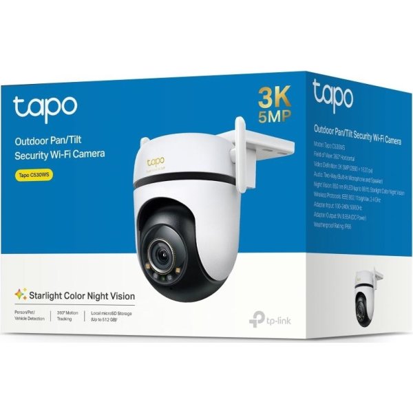 TP-Link TAPO C530WS Utomhusövervakningskamera
