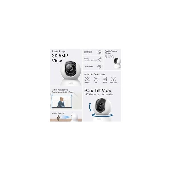 TP-LINK Tapo C230 AI inomhusövervakningskamera