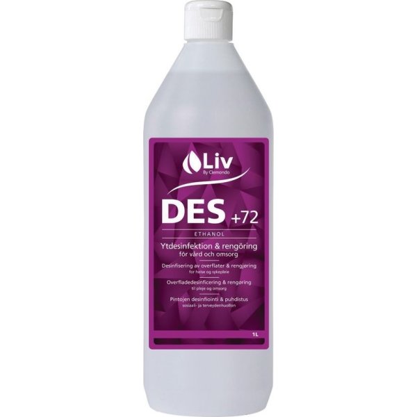 LIV Des +72 Ytdesinfektion | 1L