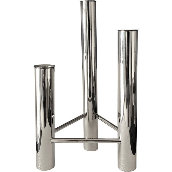 Kay Bojesen Vista Vas och Ljusstake, matt stål