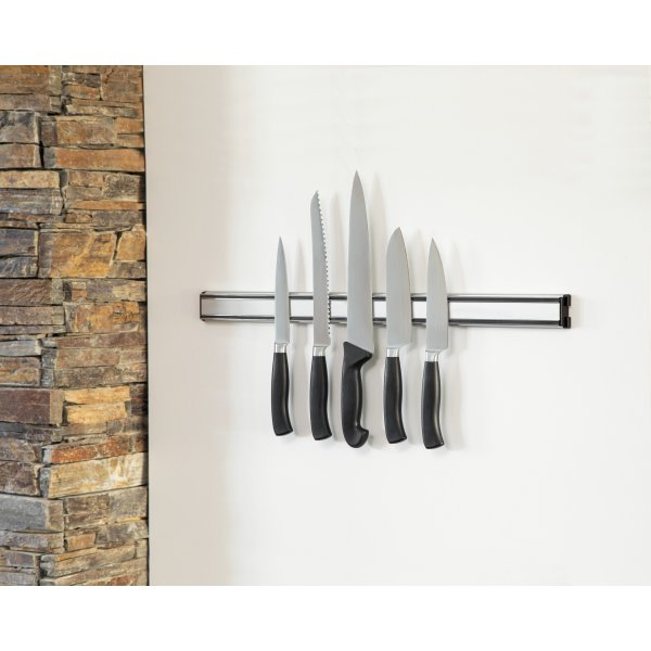 Steel Function Knivmagnet, rostfritt stål, 62 cm.