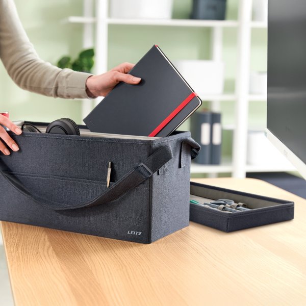 Leitz Hot Desking Arbetspåse i tyg m. lock