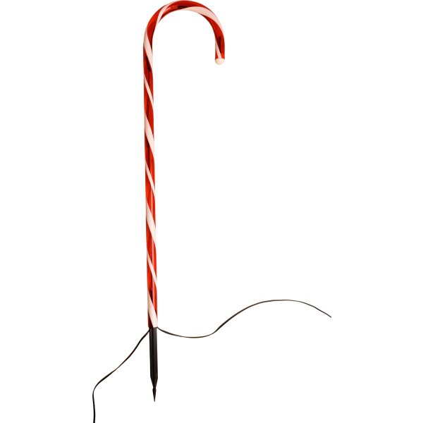Julstänger 4 st, m/24 LED, m/timer, H78 cm