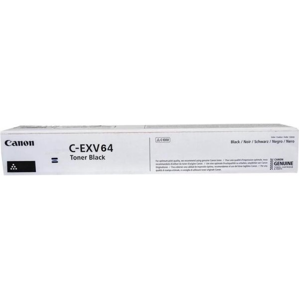Canon C-EXV 64 lasertoner, svart, 38.000s